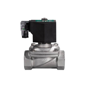 &Eacute;lectrovanne &eacute;lectronique pour eau 2W21-S – Acier inoxydable