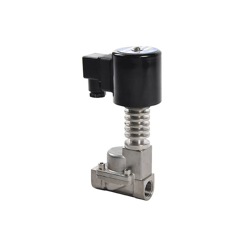&Eacute;lectrovanne r&eacute;sistante aux hautes temp&eacute;ratures en acier inoxydable HK10-S