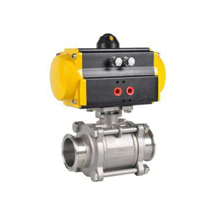 V&aacute;lvula de bola neum&aacute;tica HK56-3PS de 3 piezas