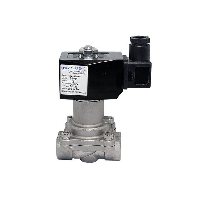 V&aacute;lvula solenoide de vapor HK08-S – Acero inoxidable