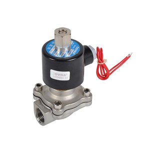 &Eacute;lectrovanne &agrave; levage vertical normalement ouverte 2W-SK – Acier inoxydable
