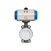 HK59-DC Pneumatik Fluorin Butterfly Valve