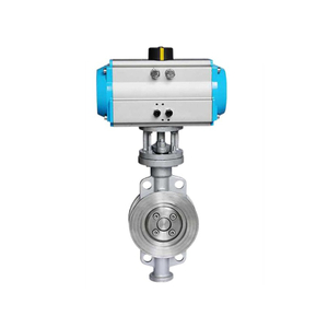 Injap Rama-rama Pengedap Keras Pneumatik HK59-DG