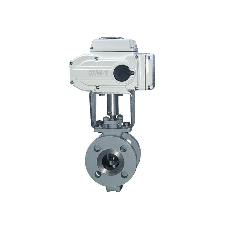 Katup Bola Bergelang V-Port Listrik HK60-QVF