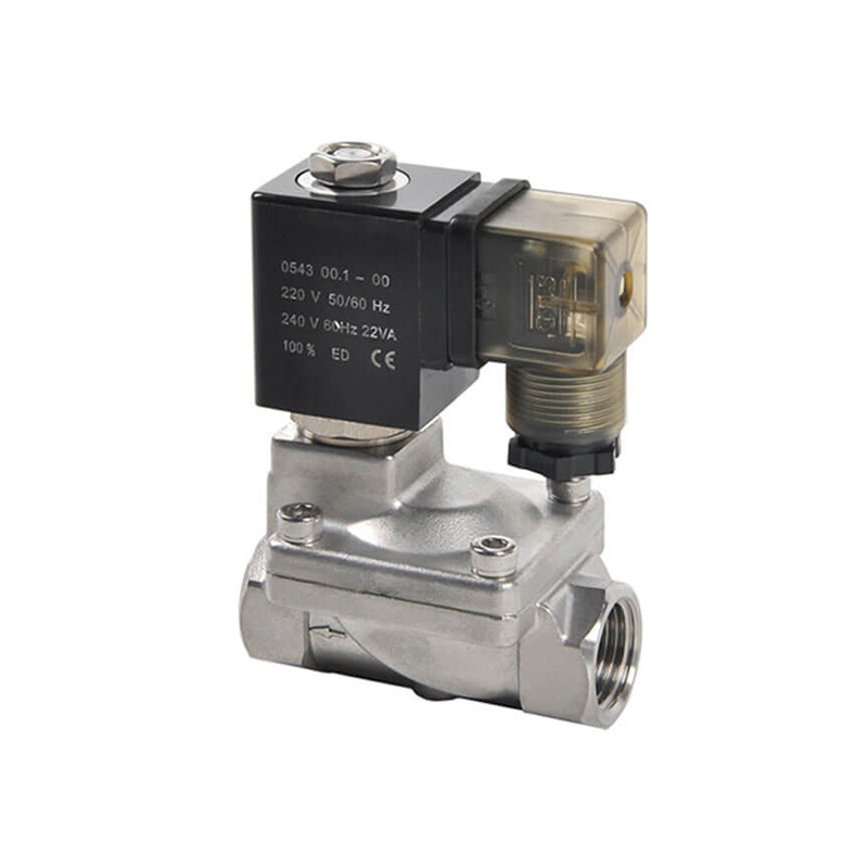 HK07-S Pilot Kumandalı Diyaframlı Solenoid Valf – Paslanmaz &Ccedil;elik
