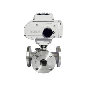 HK60-Q-TF Elektrischer 3-Wege-Flanschkugelhahn