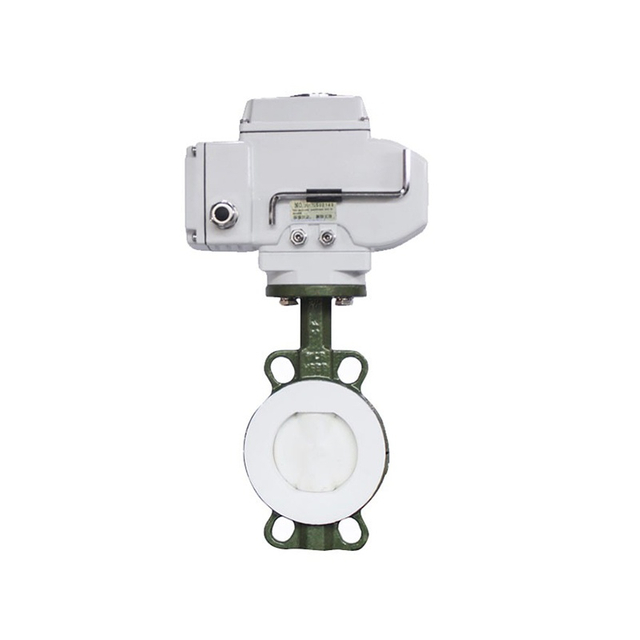 HK60-DC Elektrisches Absperrventil mit PTFE-Auskleidung
