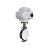 Injap Rama-Rama Berlapis PTFE Elektrik HK60-DC