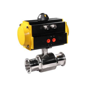 HK56-W Pneumatischer 2-Wege-Sanit&auml;rkugelhahn