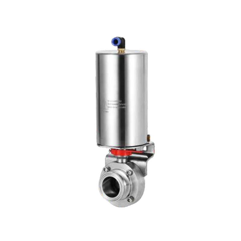 HK59-LD-W Vertikale pneumatische Sanit&auml;r-Absperrklappe