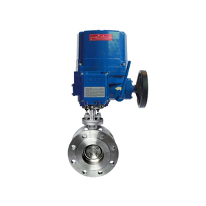 Explosionsgesch&uuml;tzte elektrische Absperrklappe HK60-EX-D mit harter Dichtung