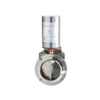 HK59-LD-W Vertikale pneumatische Sanit&auml;r-Absperrklappe