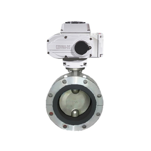 V&aacute;lvula de mariposa el&eacute;ctrica con brida HK60-DF