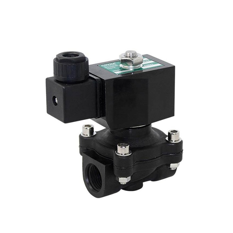 Katup Solenoid Elektronik Air 2W21-P – Plastik