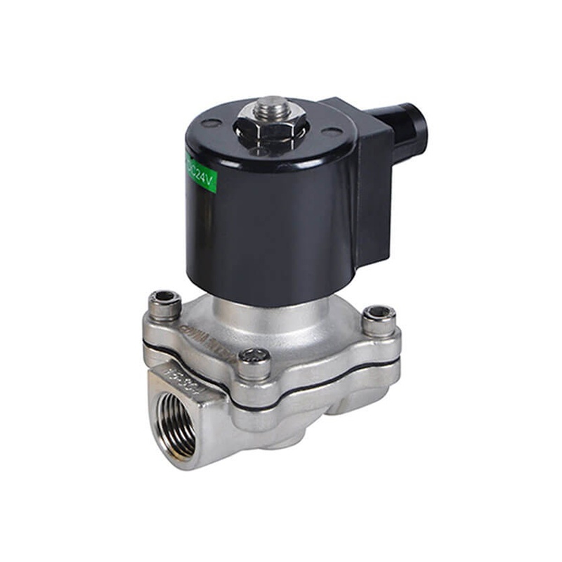 Katup Solenoid IP68 Tahan Air HKP-S – Baja Tahan Karat
