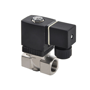 V&aacute;lvula solenoide de agua HK2231015B 12V 24V CC - Acero inoxidable